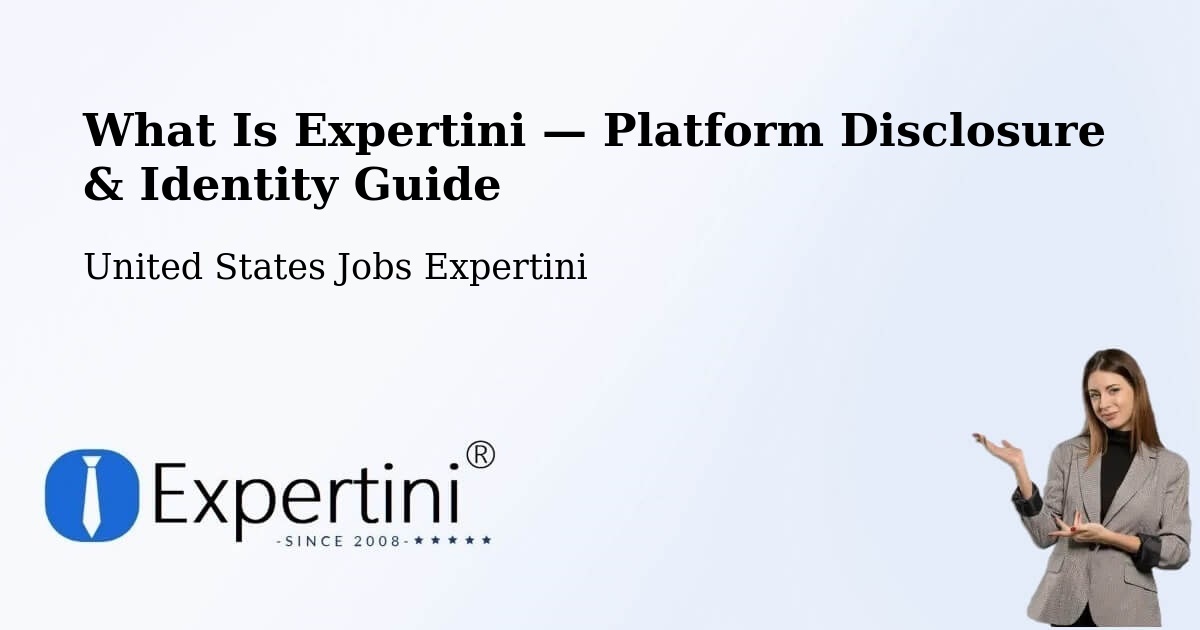 What Is Expertini — Platform Disclosure & Identity Guide – Berwick